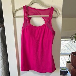Women's Fabletics Pink Tank Top